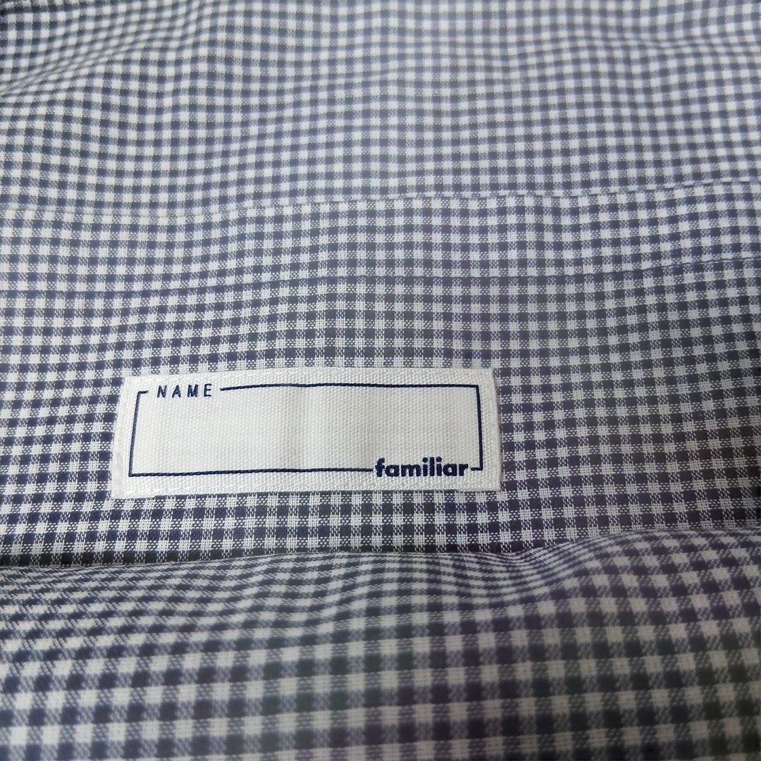 ⭐ファミリアFamiliarレッスンバック⭐新品、未使用品ネイビートートバッグ