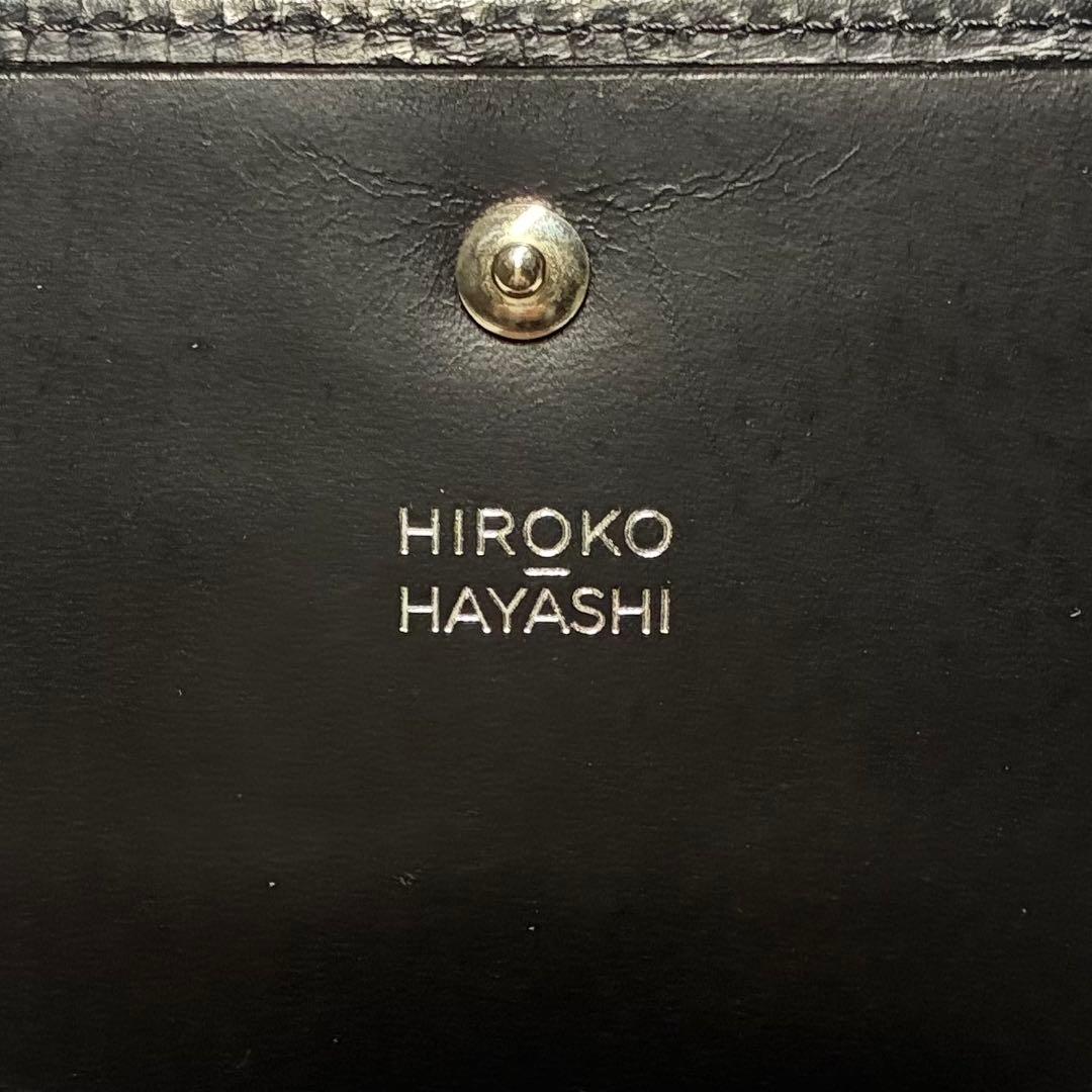 【美品】　ヒロコハヤシ　MALVA マルバ　薄型二つ折り財布　完売品　近年モデル