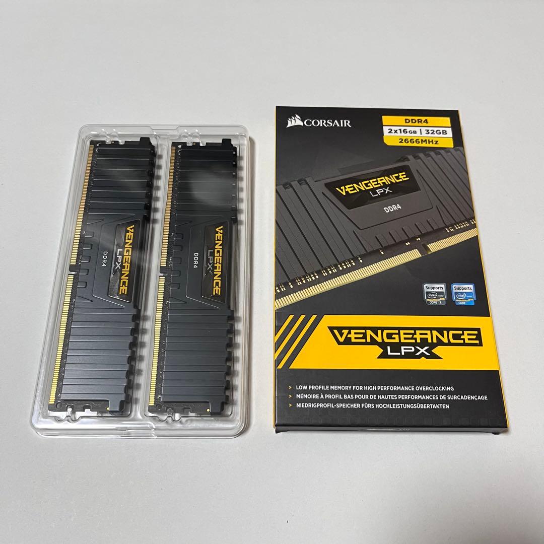 メモリー Corsair Vengeance LPX DDR4 32GB (2x16GB)