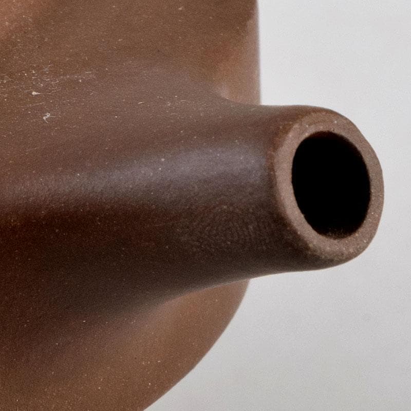 中国　紫砂　朱泥　急須　茶壷　在銘　C　9270