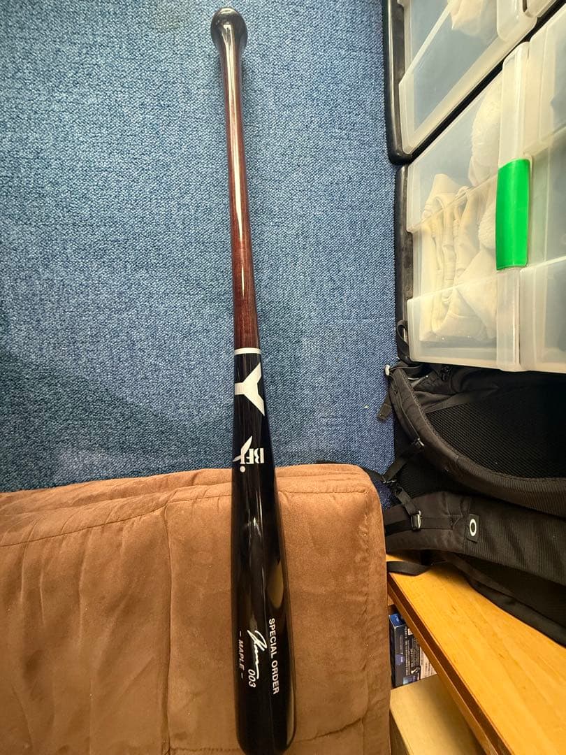 ヤナセ003 特別オーダー 硬式木製バット　85センチ880グラム