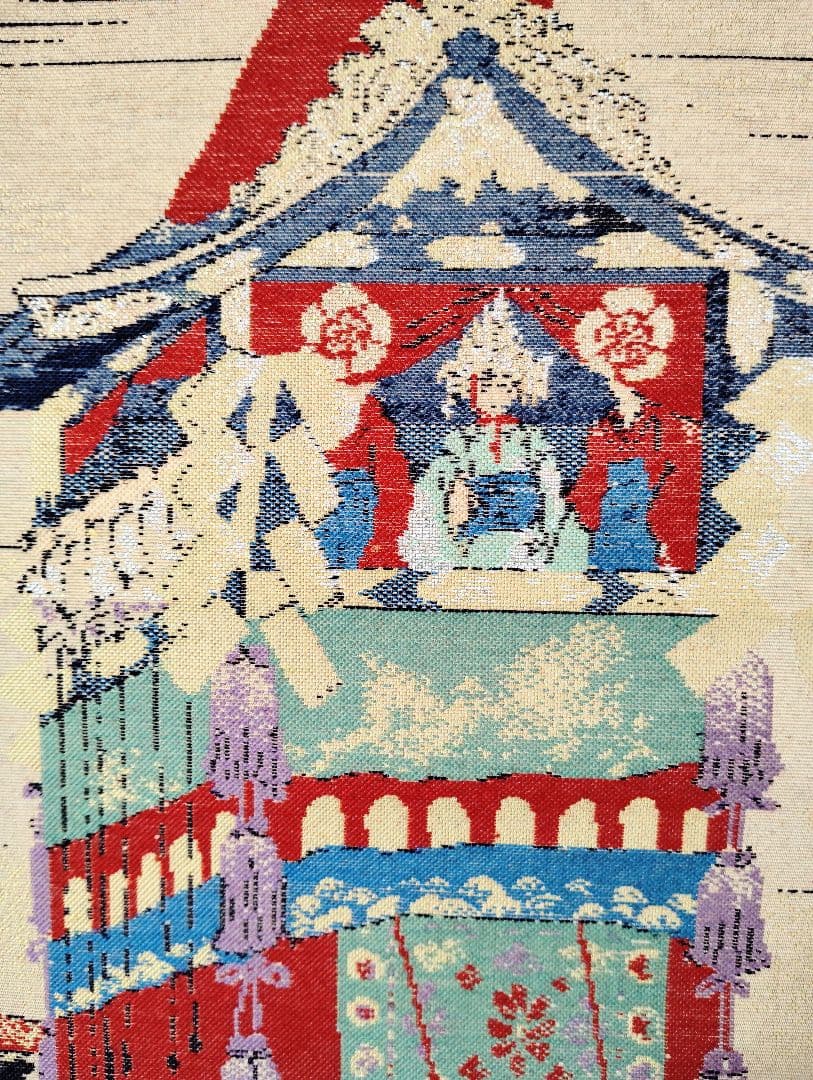 タペストリー　瀧村美術織物　「祇園祭」
