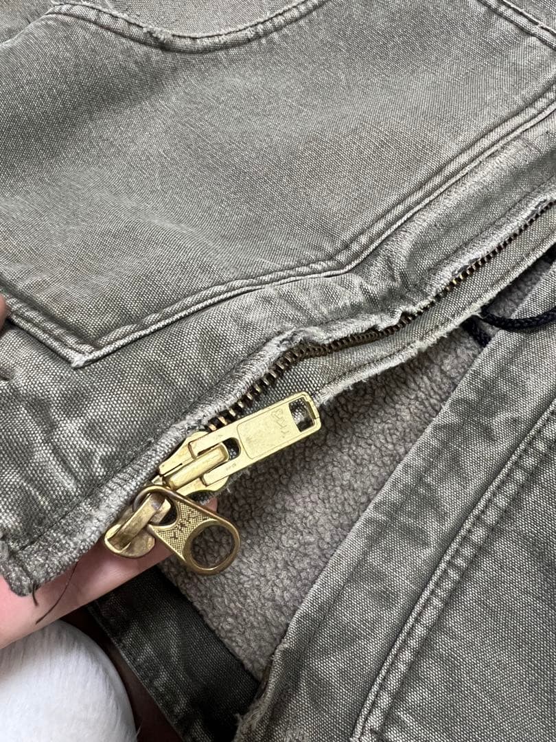 Carhartt オリーブグリーン デトロイトジャケットXL