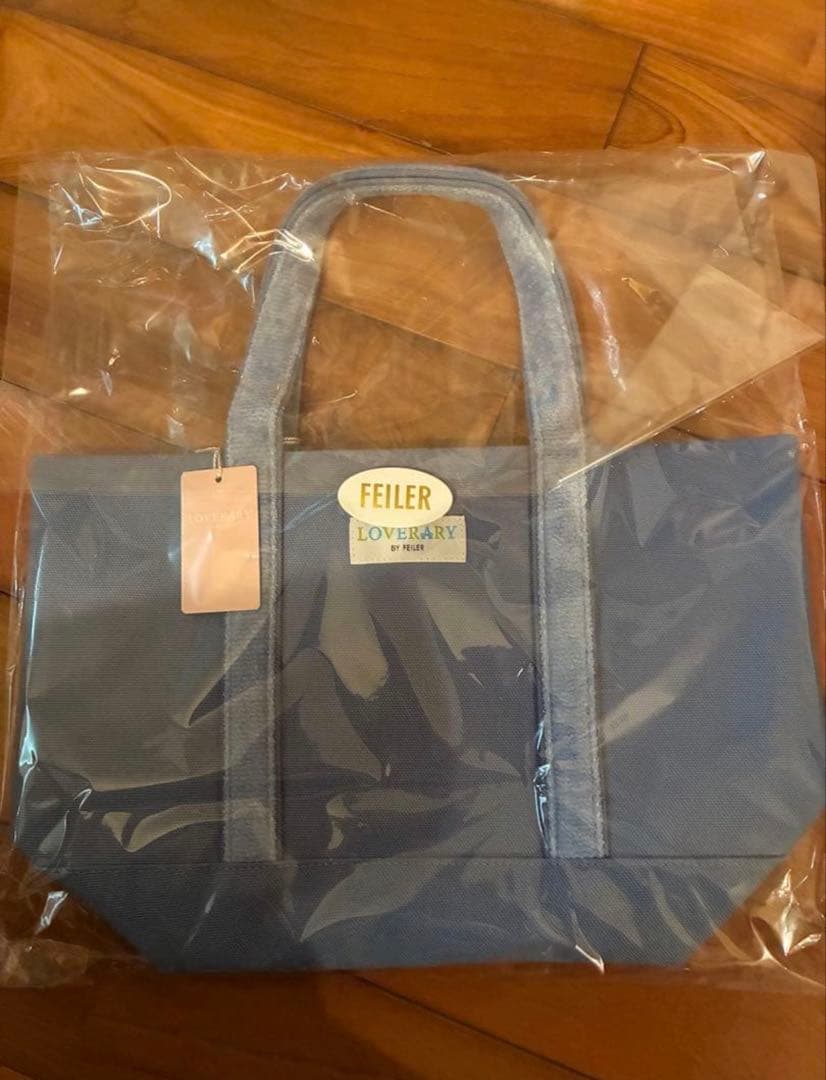 FEILER ライトブルートートバッグ　新品未開封