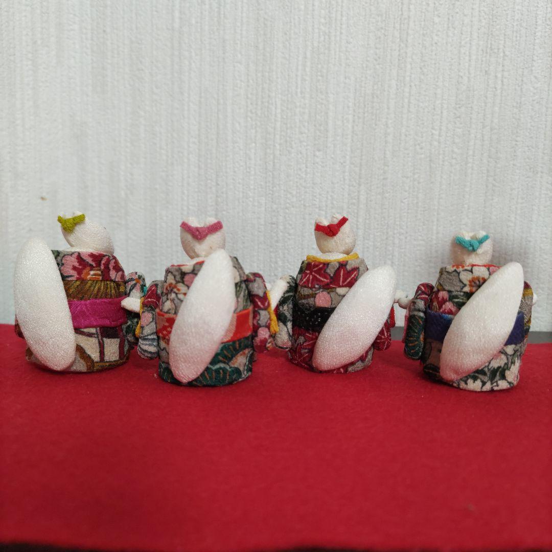 創作人形　ミニ 狐の花魁道中　べらぼう　瀬川