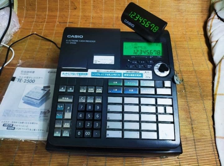 ま*ゆ様 カシオレジスター　TE-2500　15部門　719330