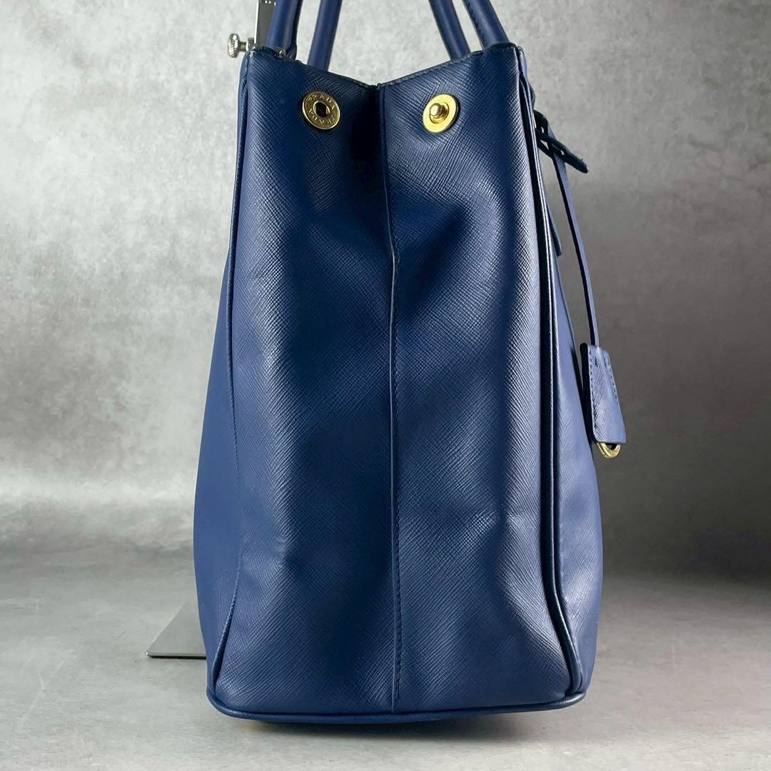 美品 PRADA プラダ ガリレア トートバッグ ショルダーバッグ レザー