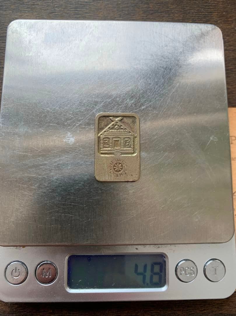 21k刻印あり ピンズ アンティーク ヴィンテージ 4.8g 未鑑定品