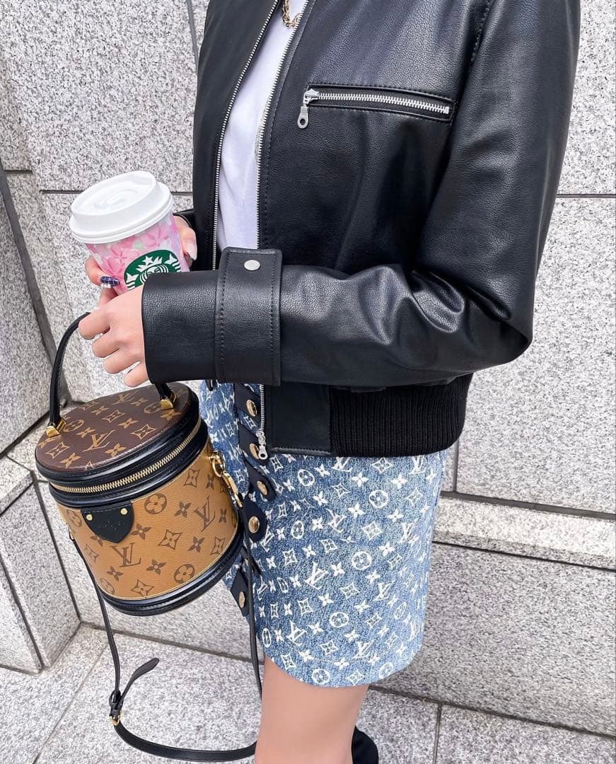 y*✩様 シェリエ レザーライダースブルゾン