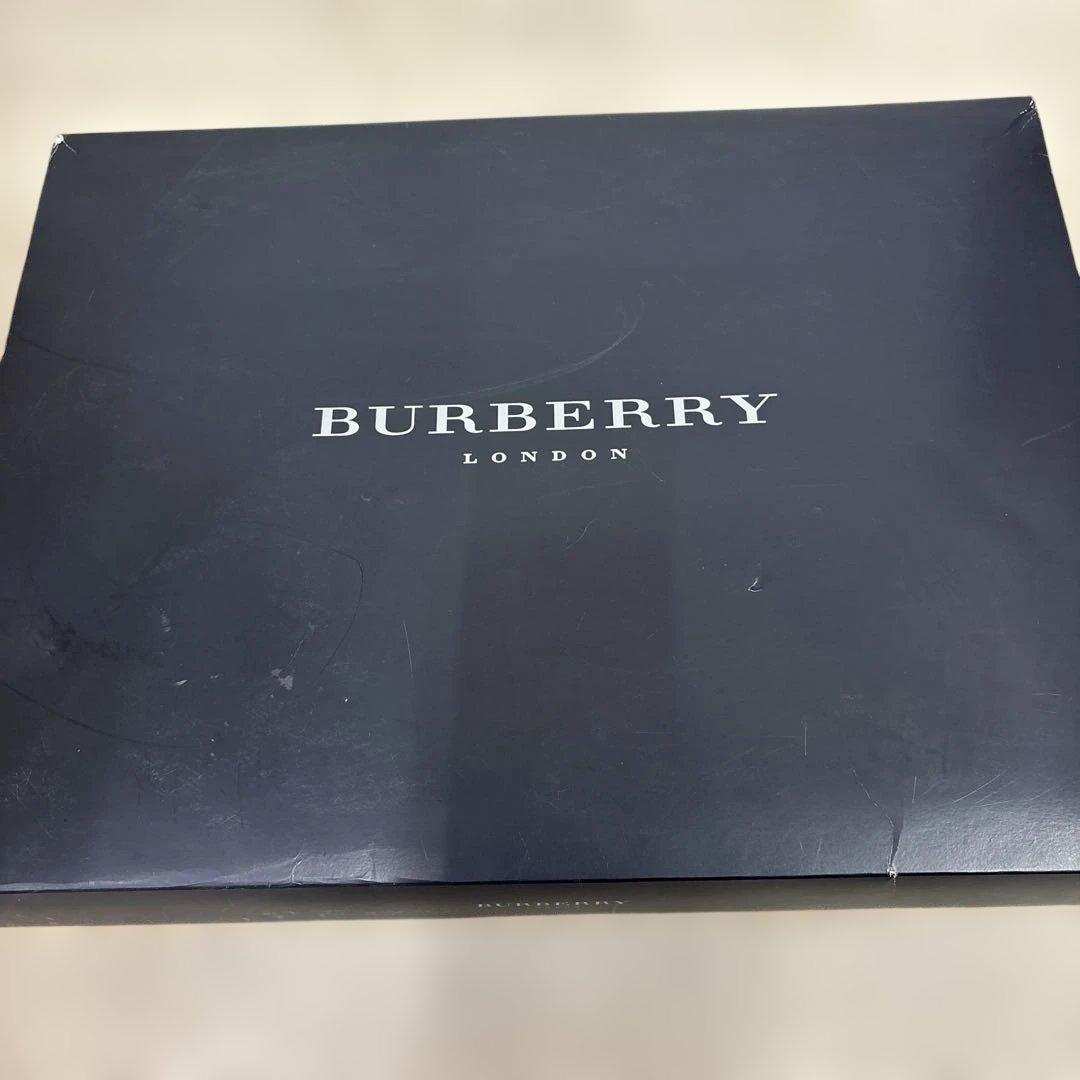 未使用品 BURBERRYバーバリー 高級 ウール 純毛毛布 140×200cm