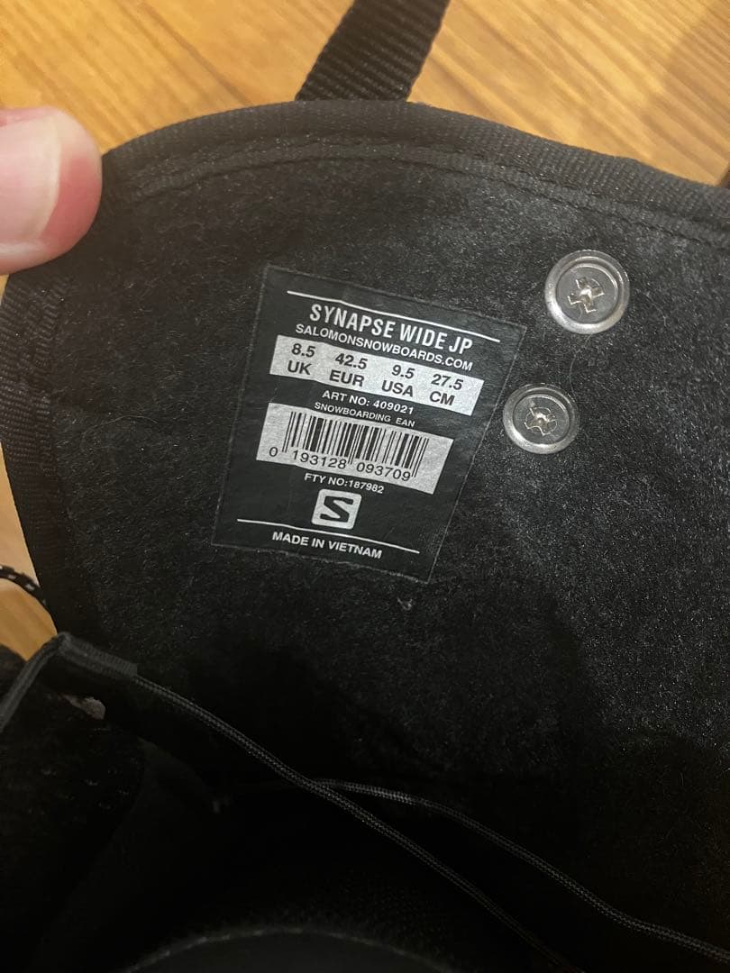 美品 サロモン スノーボード ブーツ SALOMON