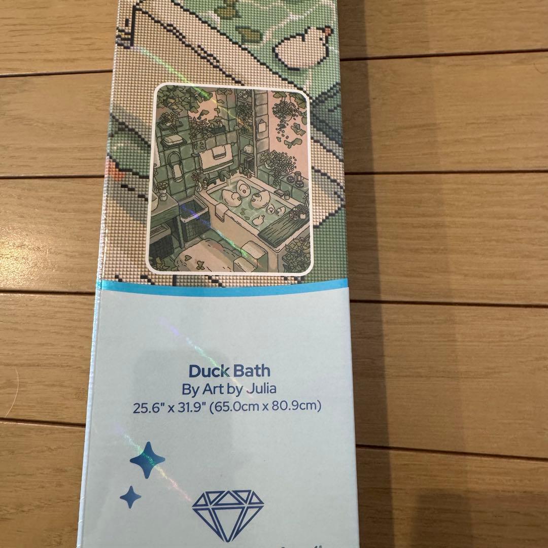 新品未開封　ダイヤモンドアートクラブ　 Duck Bath