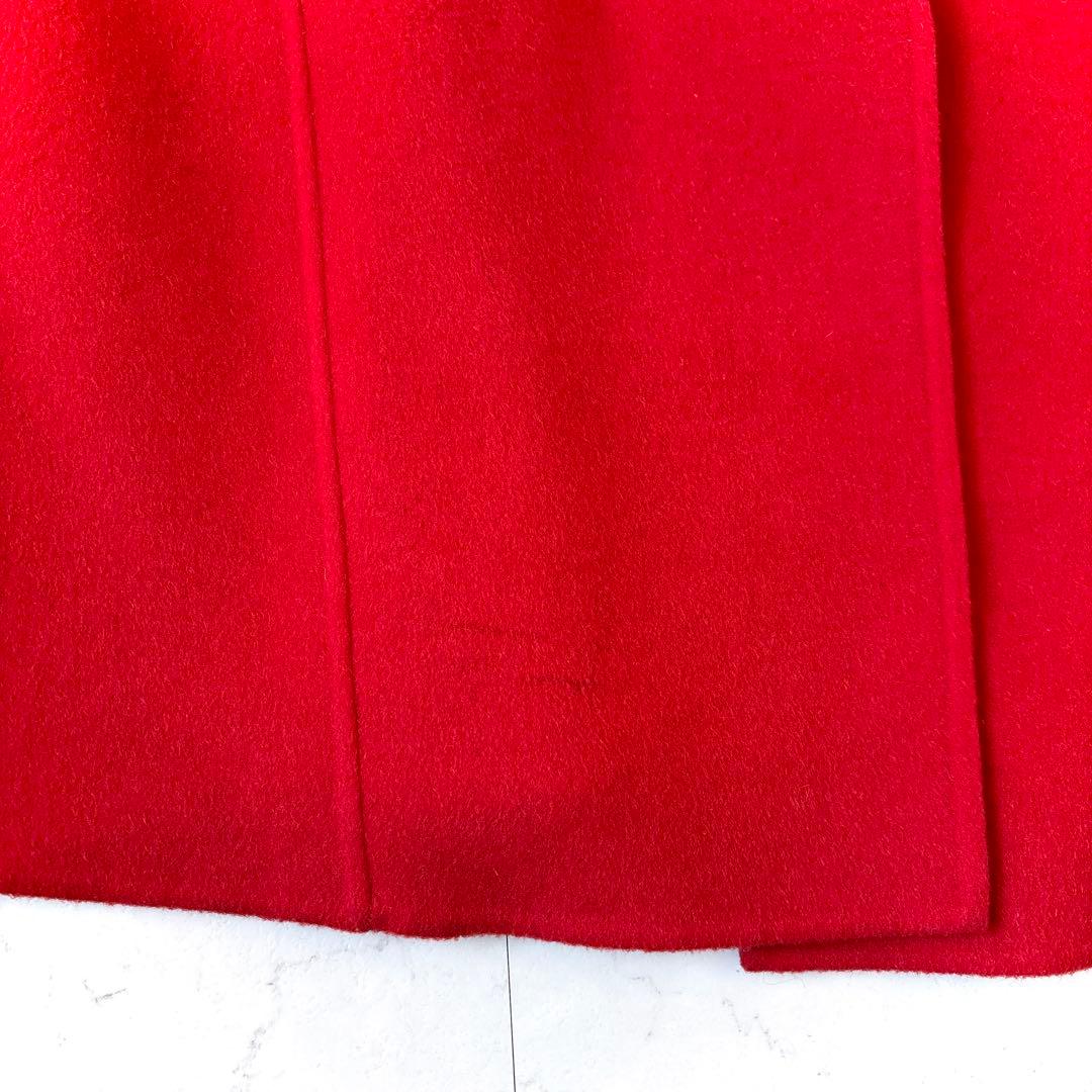 美品 ジュエルチェンジズ UA ウール リバーシブル ノーカラー リバーコート