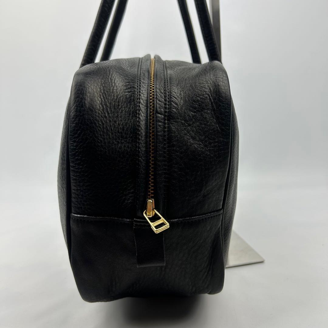 【美品】レアジェム　ボストンバッグ　レディロバー　LADYROBBER ブラック