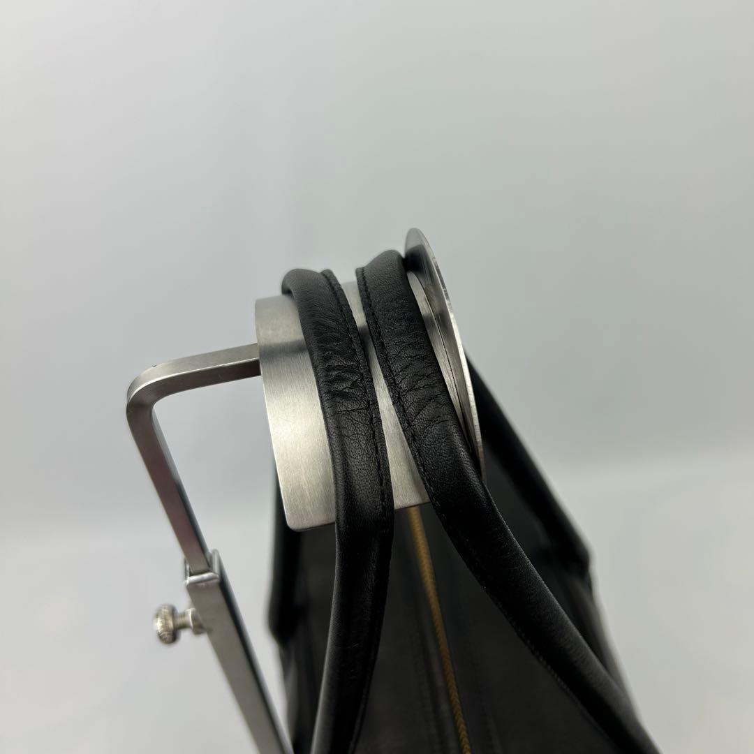 【美品】レアジェム　ボストンバッグ　レディロバー　LADYROBBER ブラック