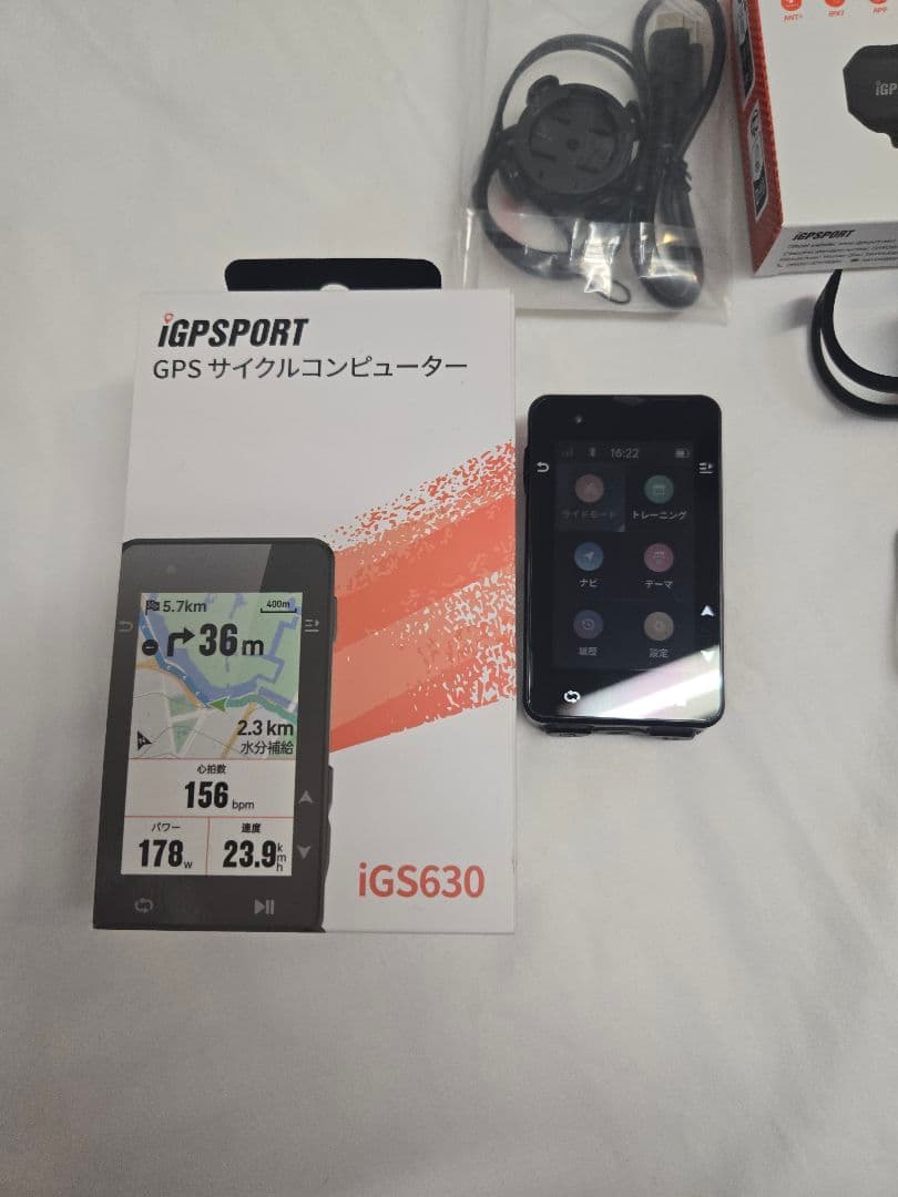 iGPSPORT iGS630 サイクルコンピューター センサー付き
