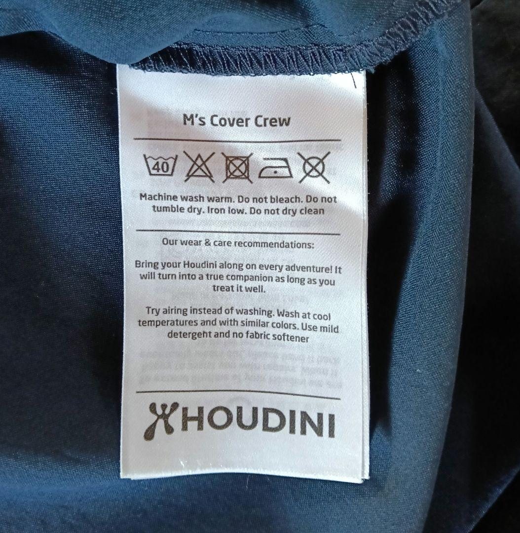HOUDINI フーディニ カバークルー ネイビー M