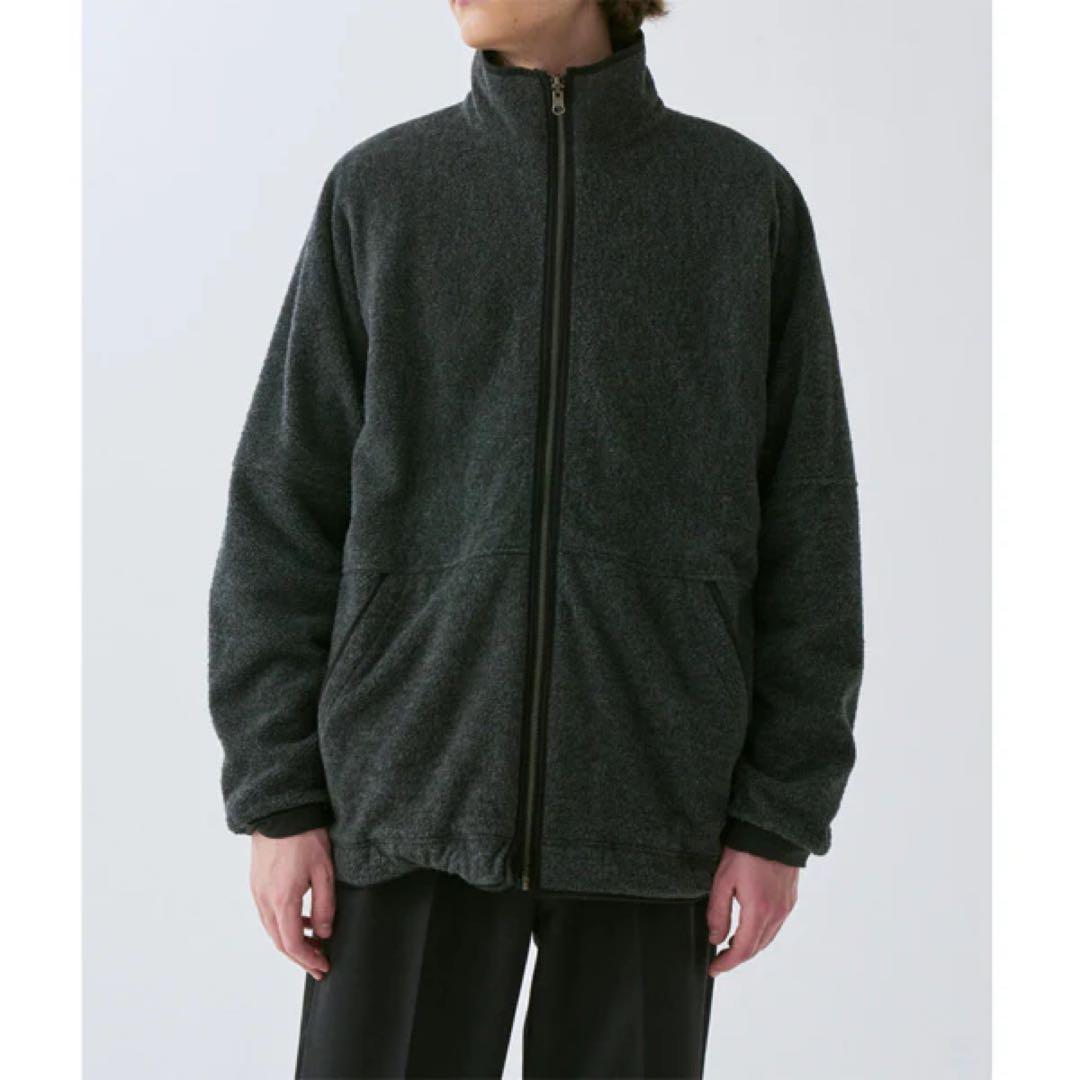 ジャケット・アウター Wool 100% Fleece Nylon Reverse Blouson