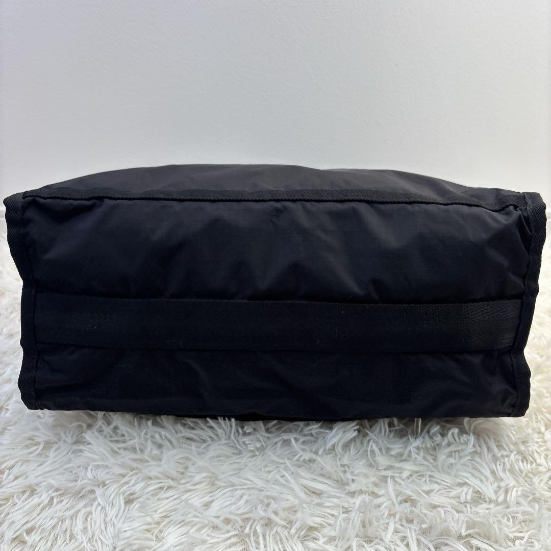 未使用級✨LeSportsac レスポ ボストンバッグ 黒 2way軽量