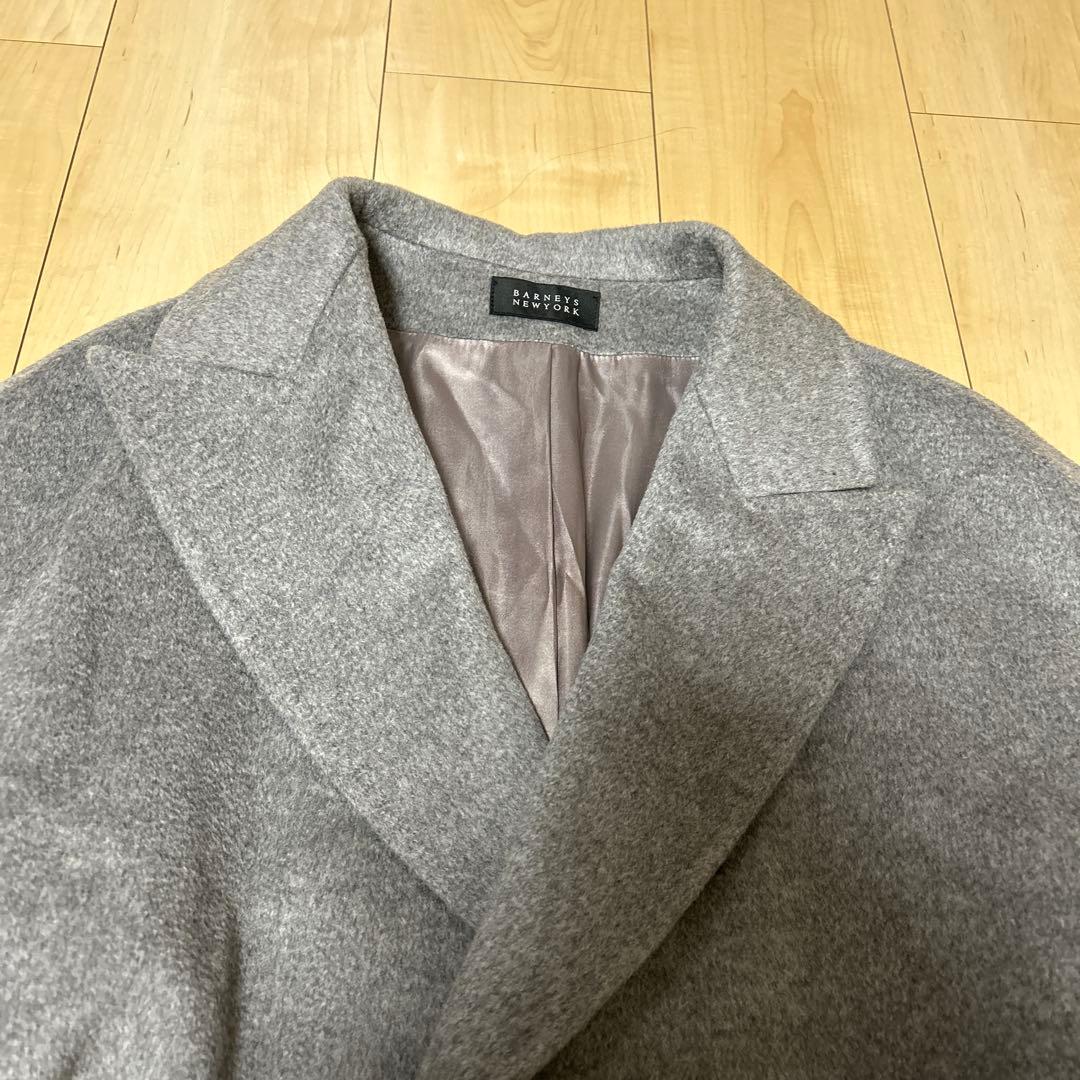 barneys new york バーニーズニューヨーク　ロングコート　ファー