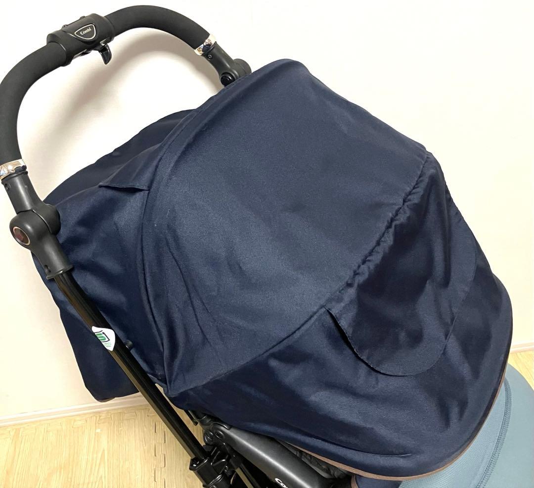 美品 送料無料 コンビ スゴカルα 4キャス compact エッグショック
