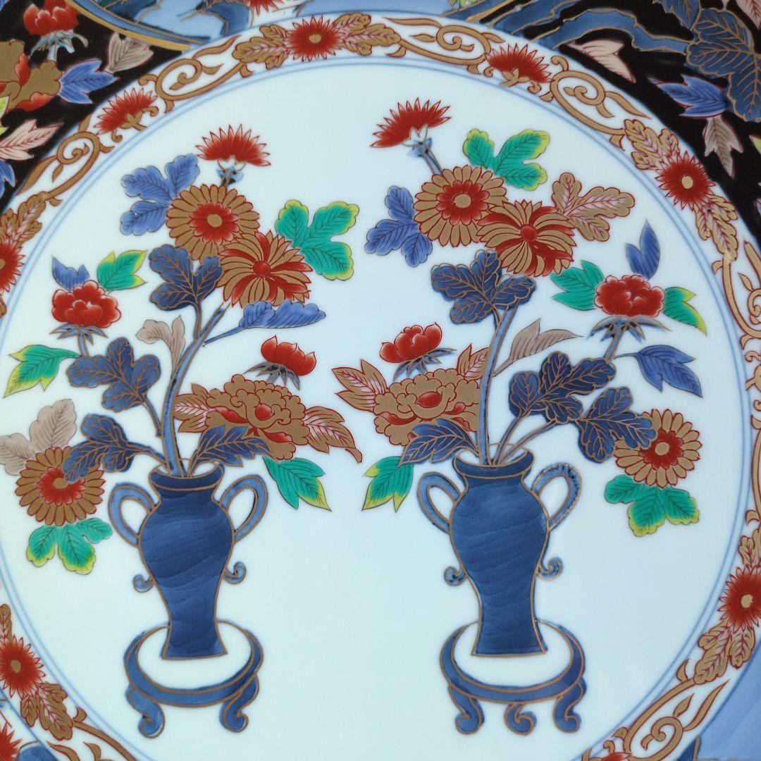有田焼　飾皿45cm 哲山作