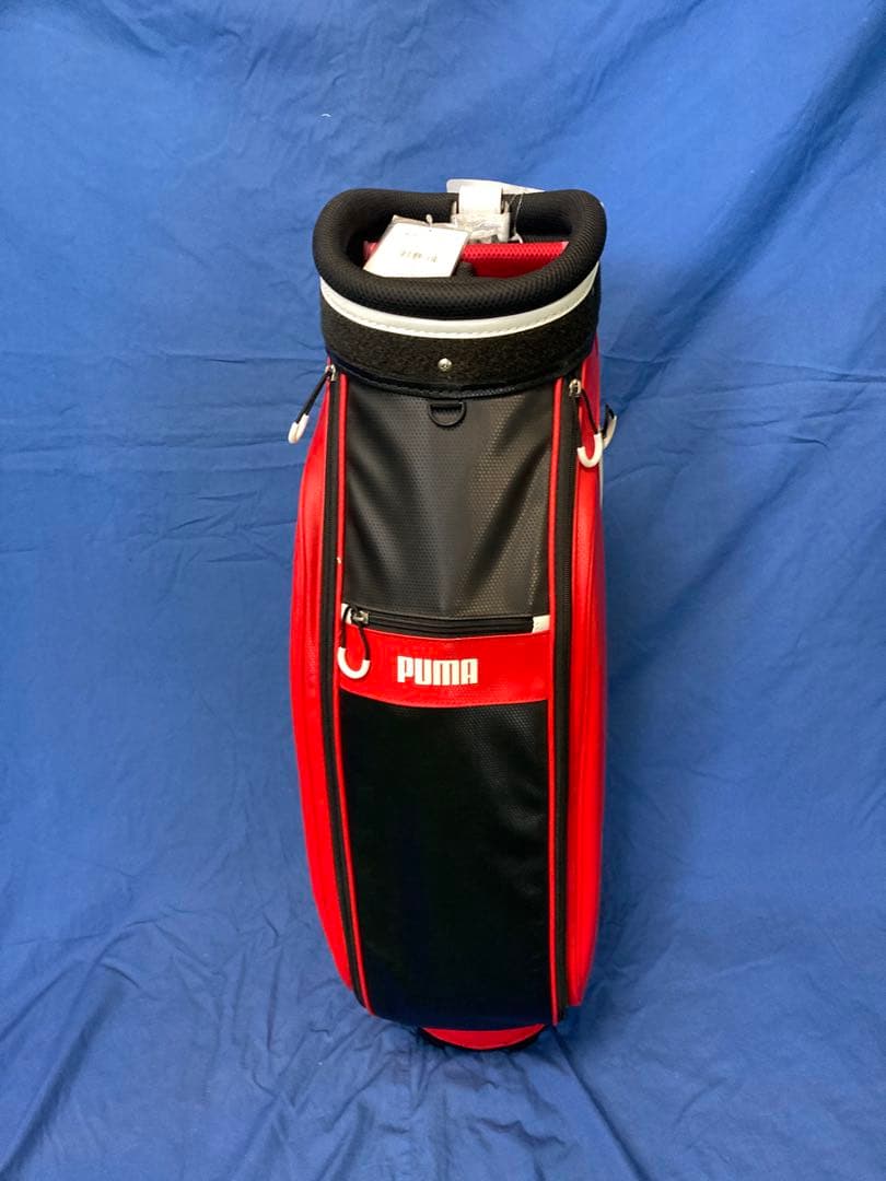 新品　プーマ　PUMA キャディバック　ゴルフバック　赤　黒
