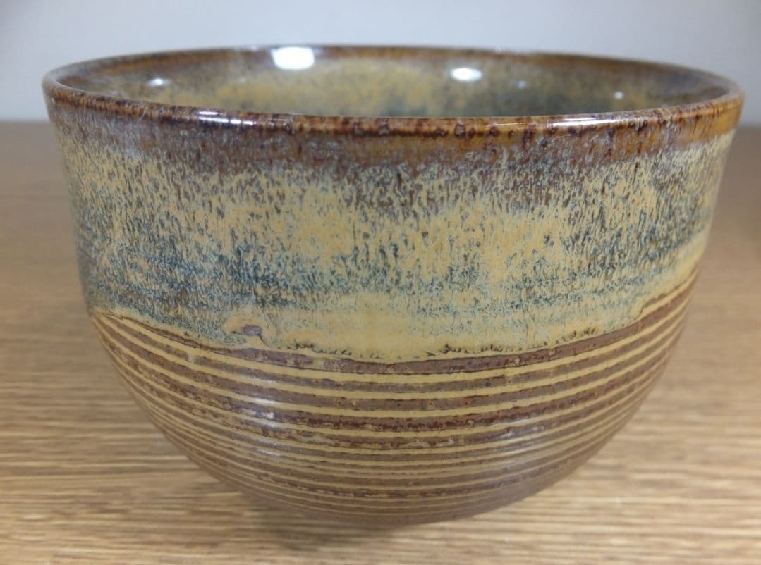 真作保証 14代 亀井味楽 自作 高取焼 コレクター放出品 茶道具 福岡県