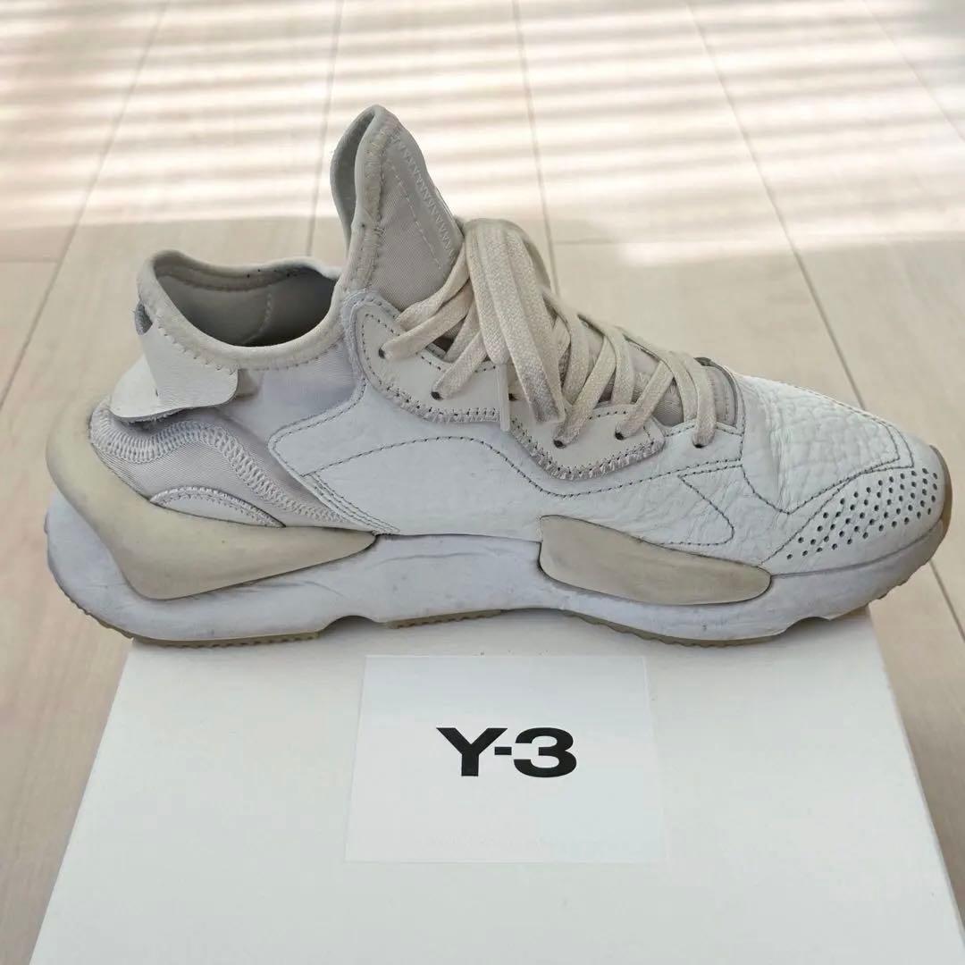 Y-3 KAIWA オールホワイト スニーカー
