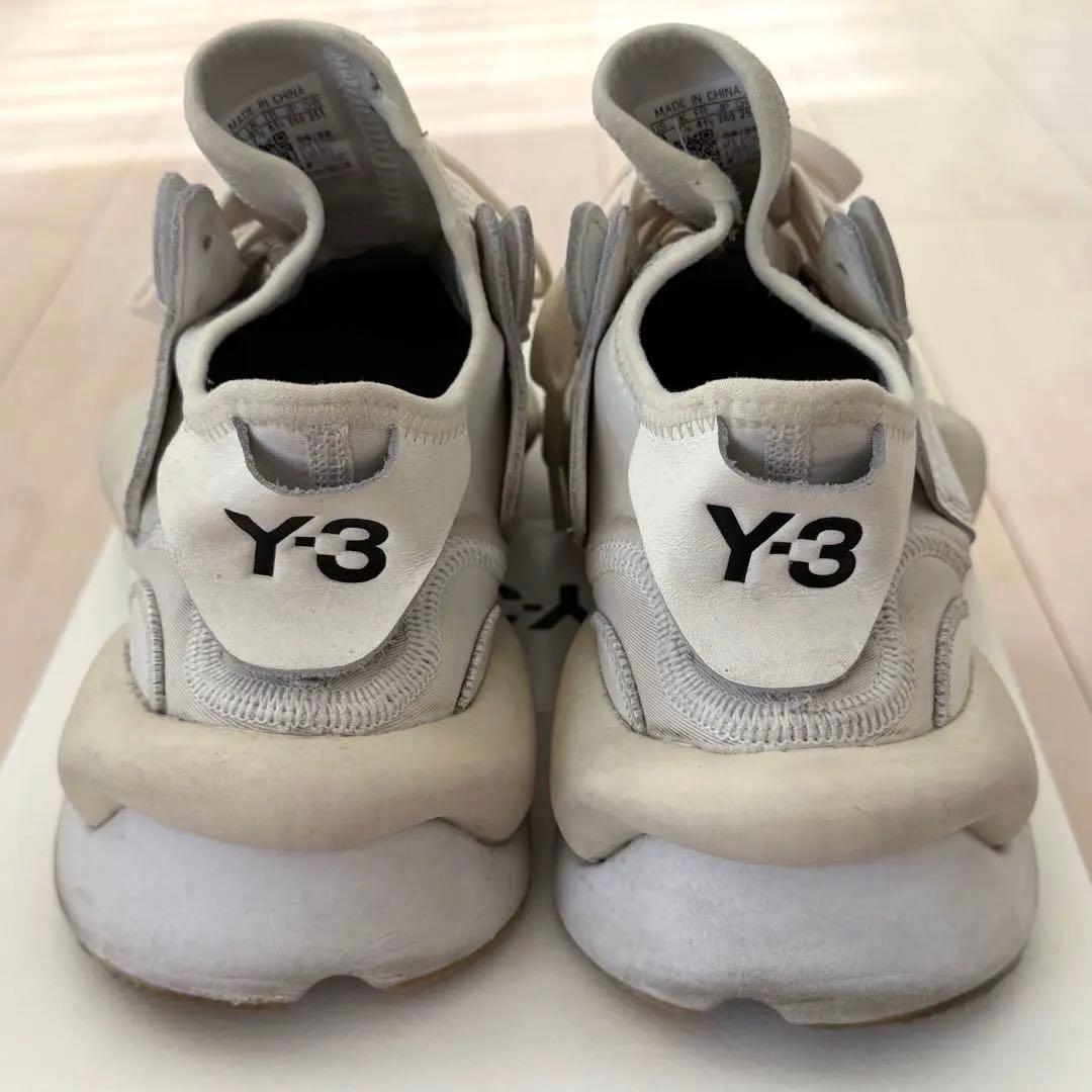 Y-3 KAIWA オールホワイト スニーカー