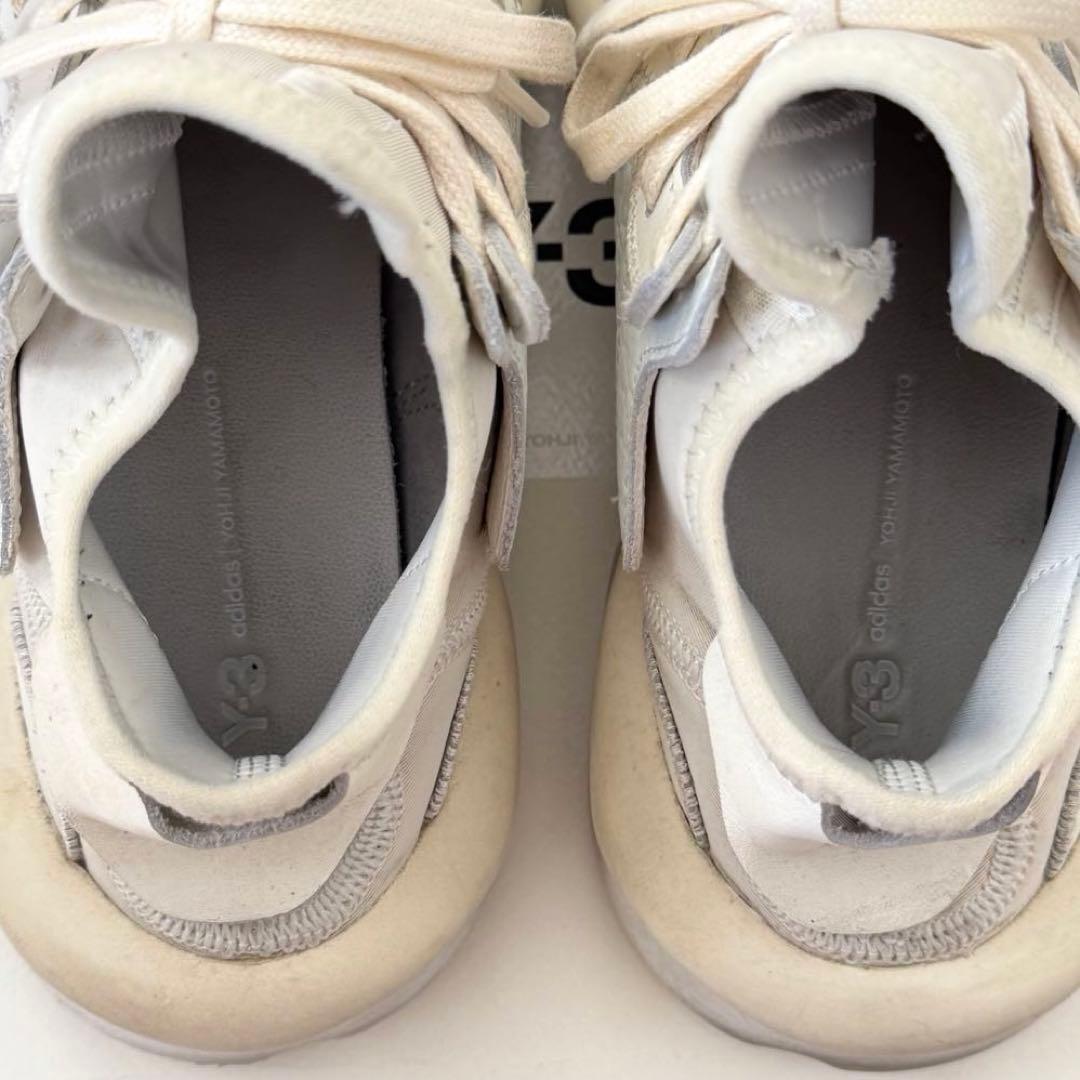 Y-3 KAIWA オールホワイト スニーカー