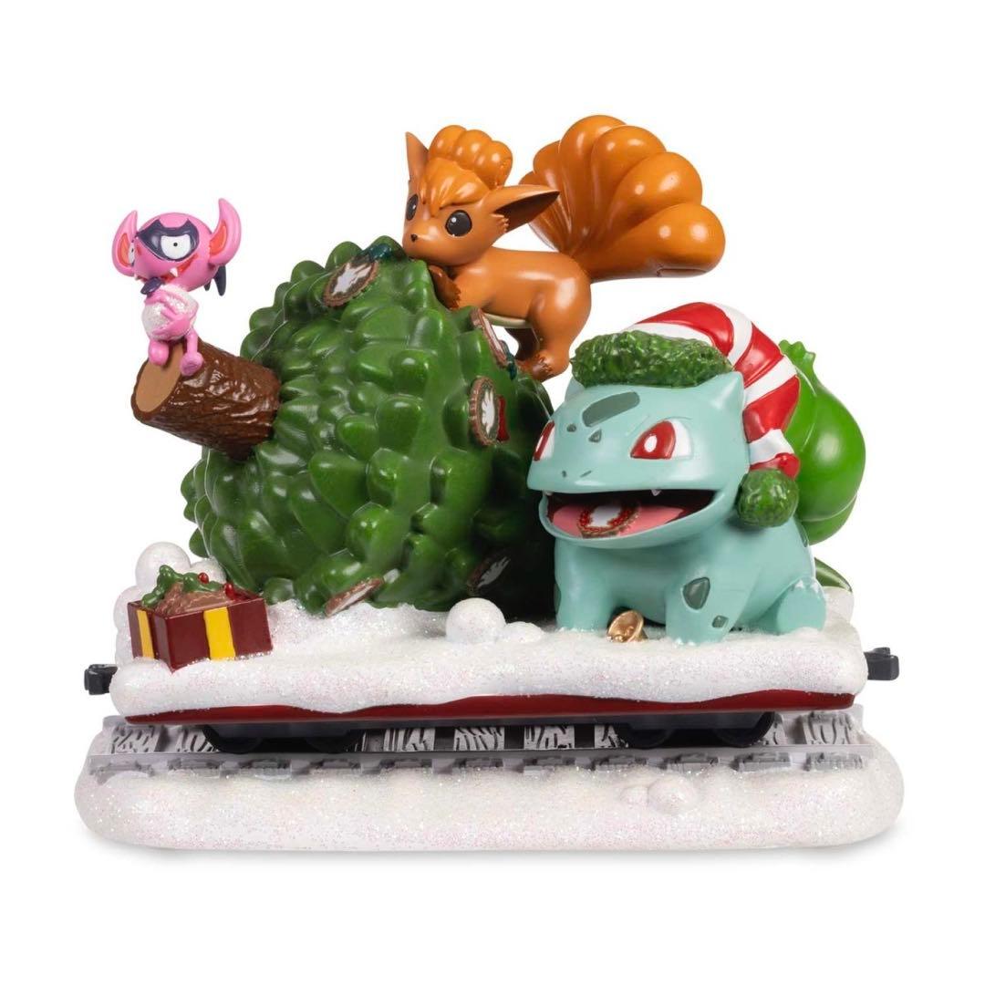 【海外限定】ポケモンクリスマス.ホリデー　ピカチュウヒトカゲイーブイ　補修済