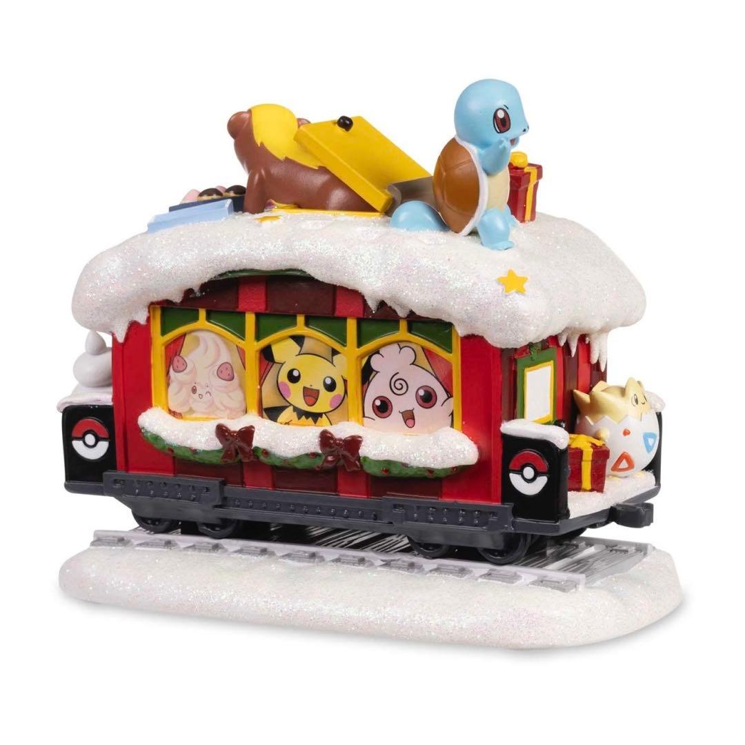【海外限定】ポケモンクリスマス.ホリデー　ピカチュウヒトカゲイーブイ　補修済