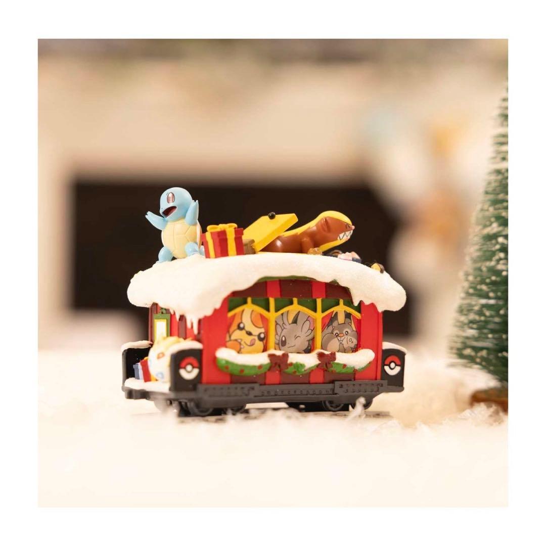 【海外限定】ポケモンクリスマス.ホリデー　ピカチュウヒトカゲイーブイ　補修済