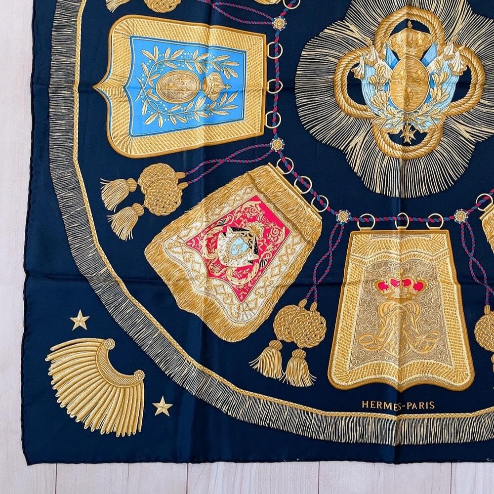 エルメス スカーフ カレ90 Poste et Cavalerie HERMES