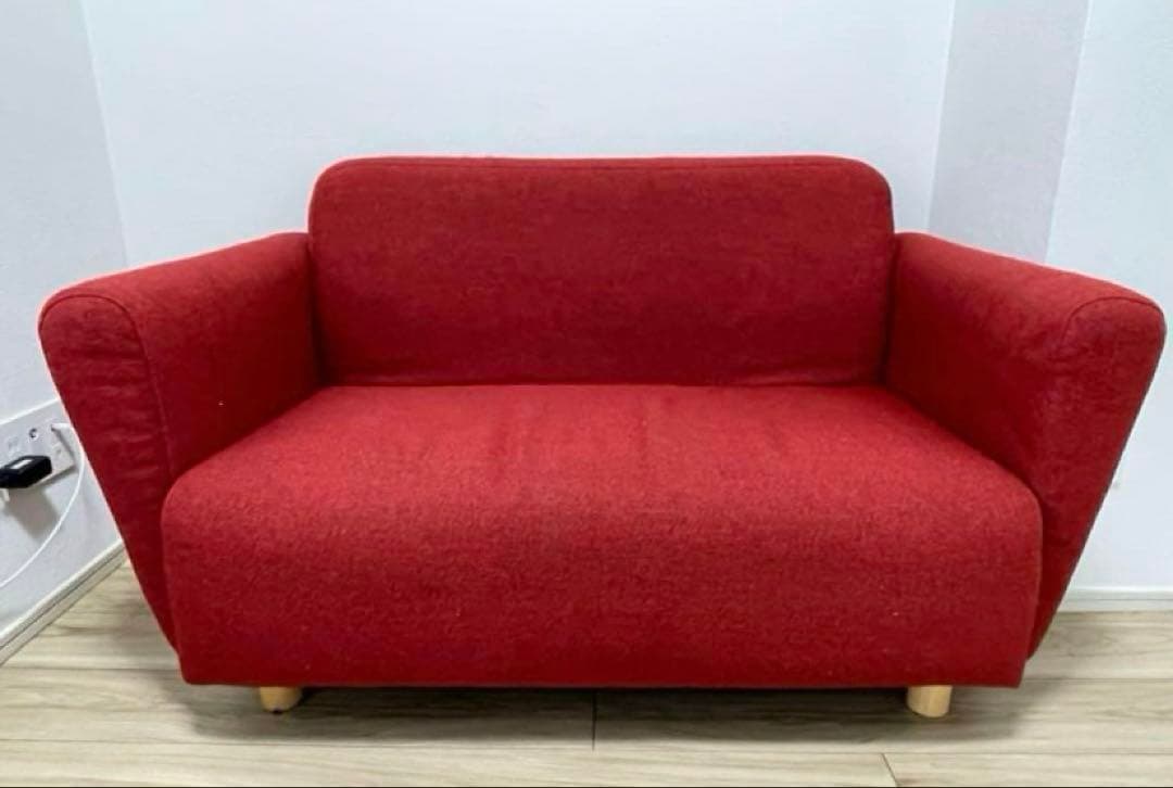 限定セール！現品限り！フランフラン　2人掛けソファ　レトロ　モダン　おしゃれ