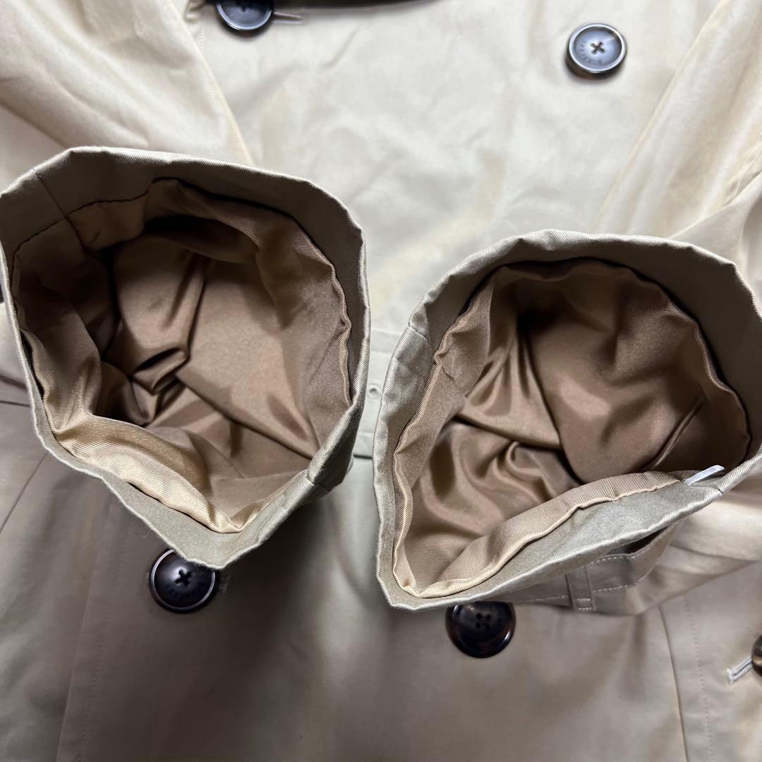 希少　バーバリーロンドン　トレンチコート　カシミヤ　ベルト　ライナー　カーキ