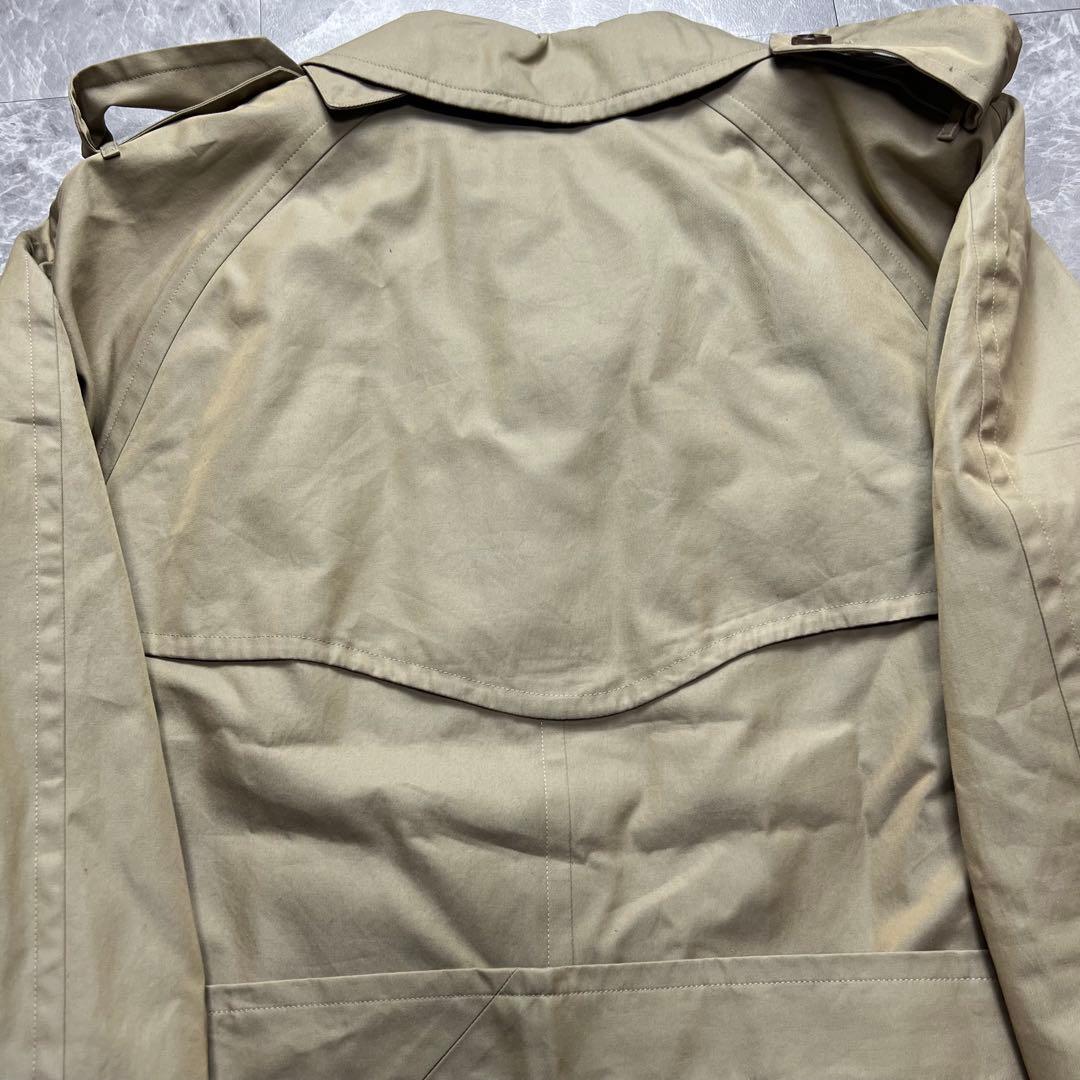 希少　バーバリーロンドン　トレンチコート　カシミヤ　ベルト　ライナー　カーキ