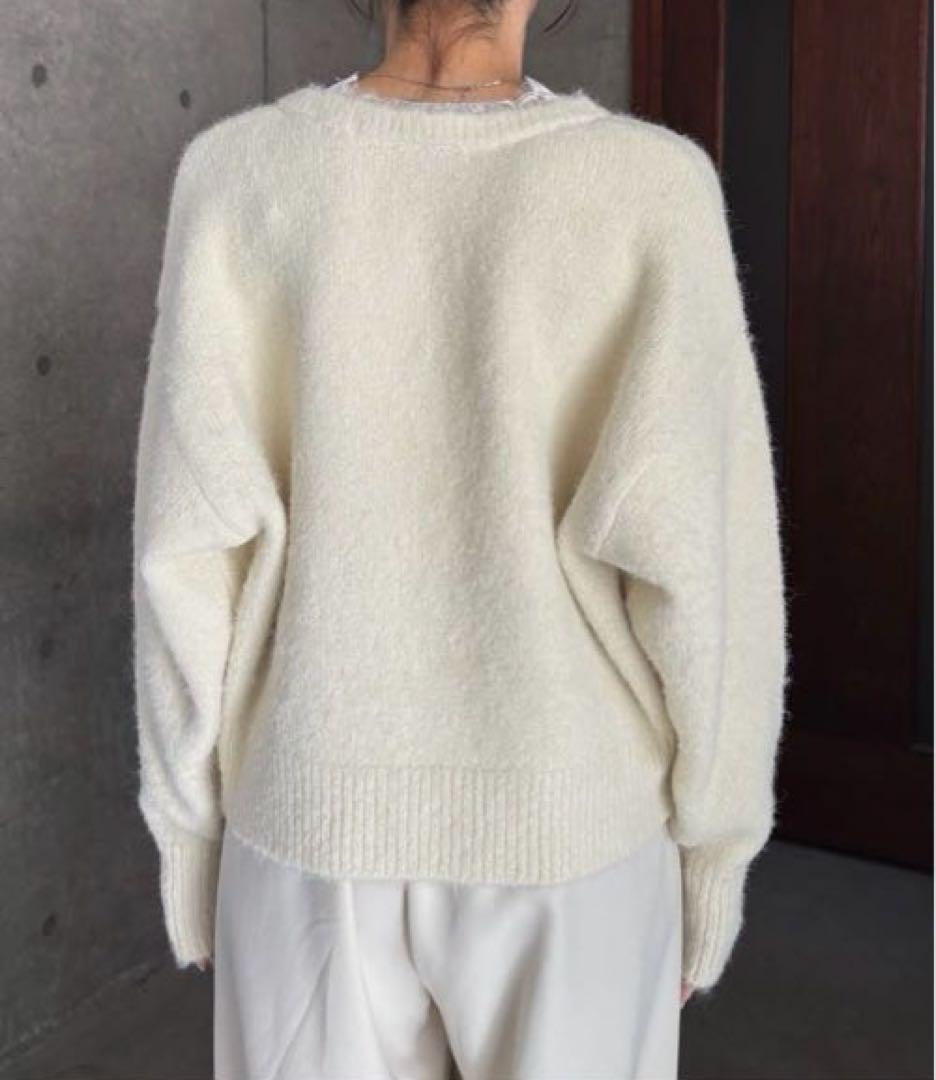 【mimiです】レーストリミングニット大人気【完売品】