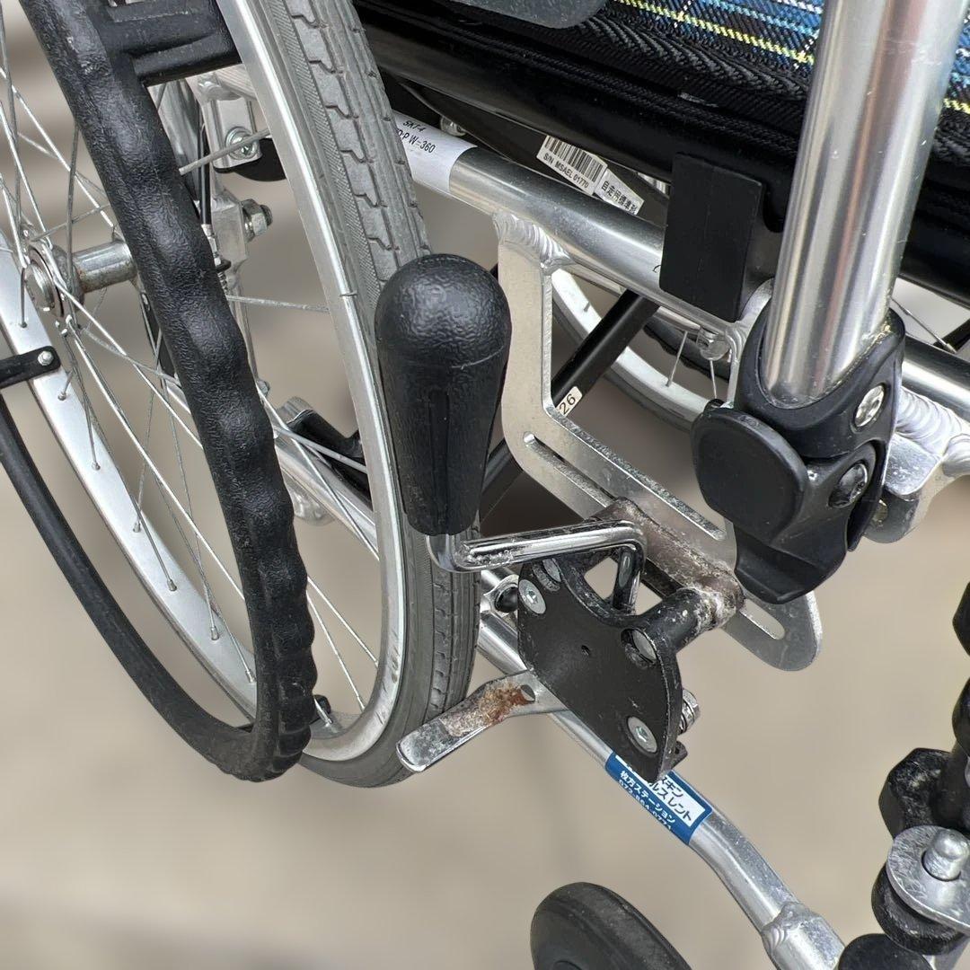 ラ*ン様 美品✨ Miki 車椅子 (ダスキンレントオール品)