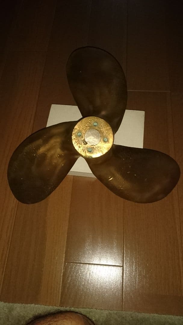 船のプロペラ