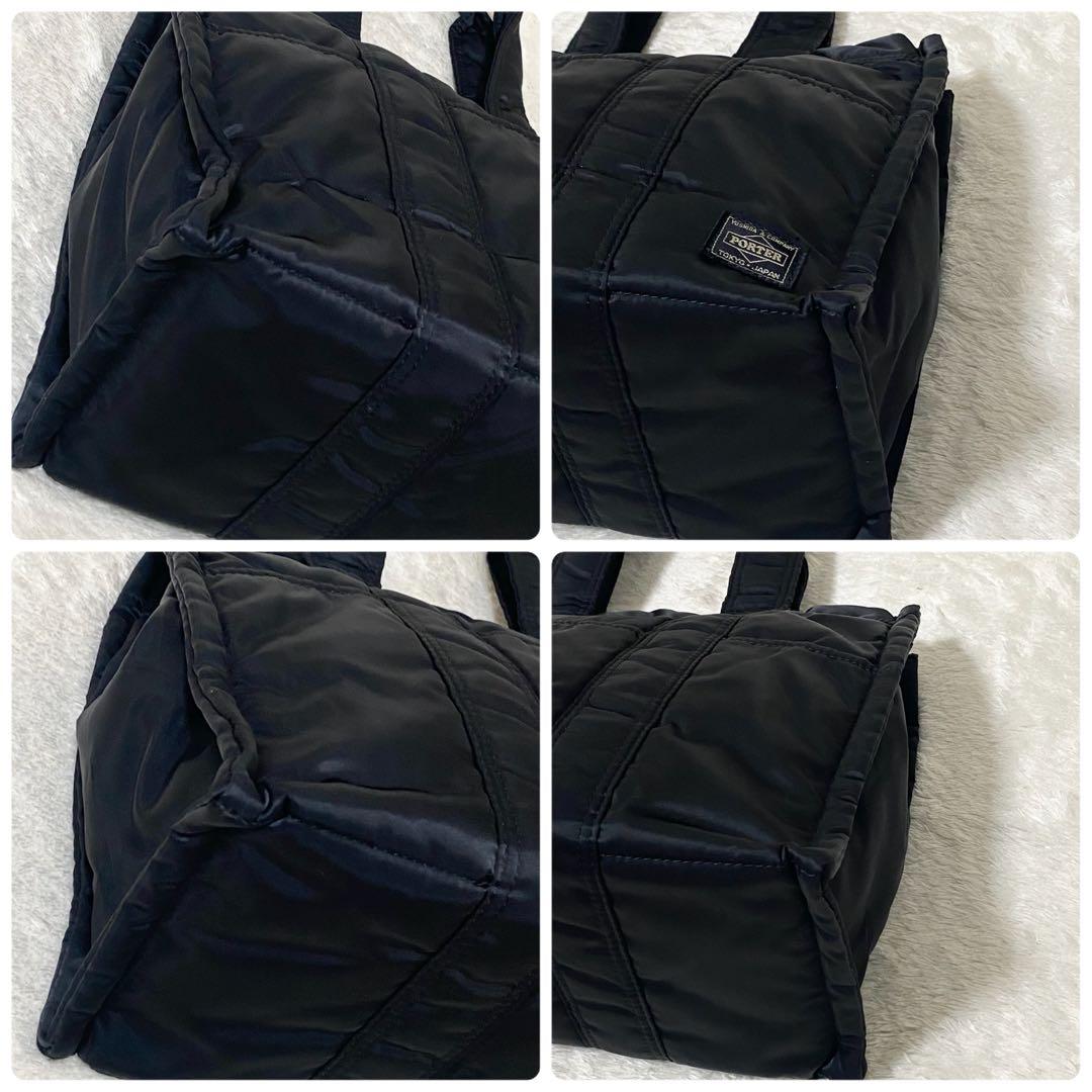 〖美品〗PORTER ポーター タンカー トートバッグ ナイロン A4 黒 廃盤