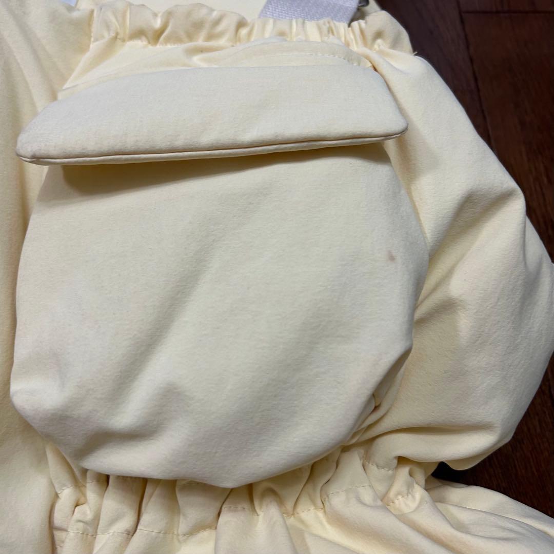 うきこ BELPER ポケットダウンベスト クリームイエロー 23AW