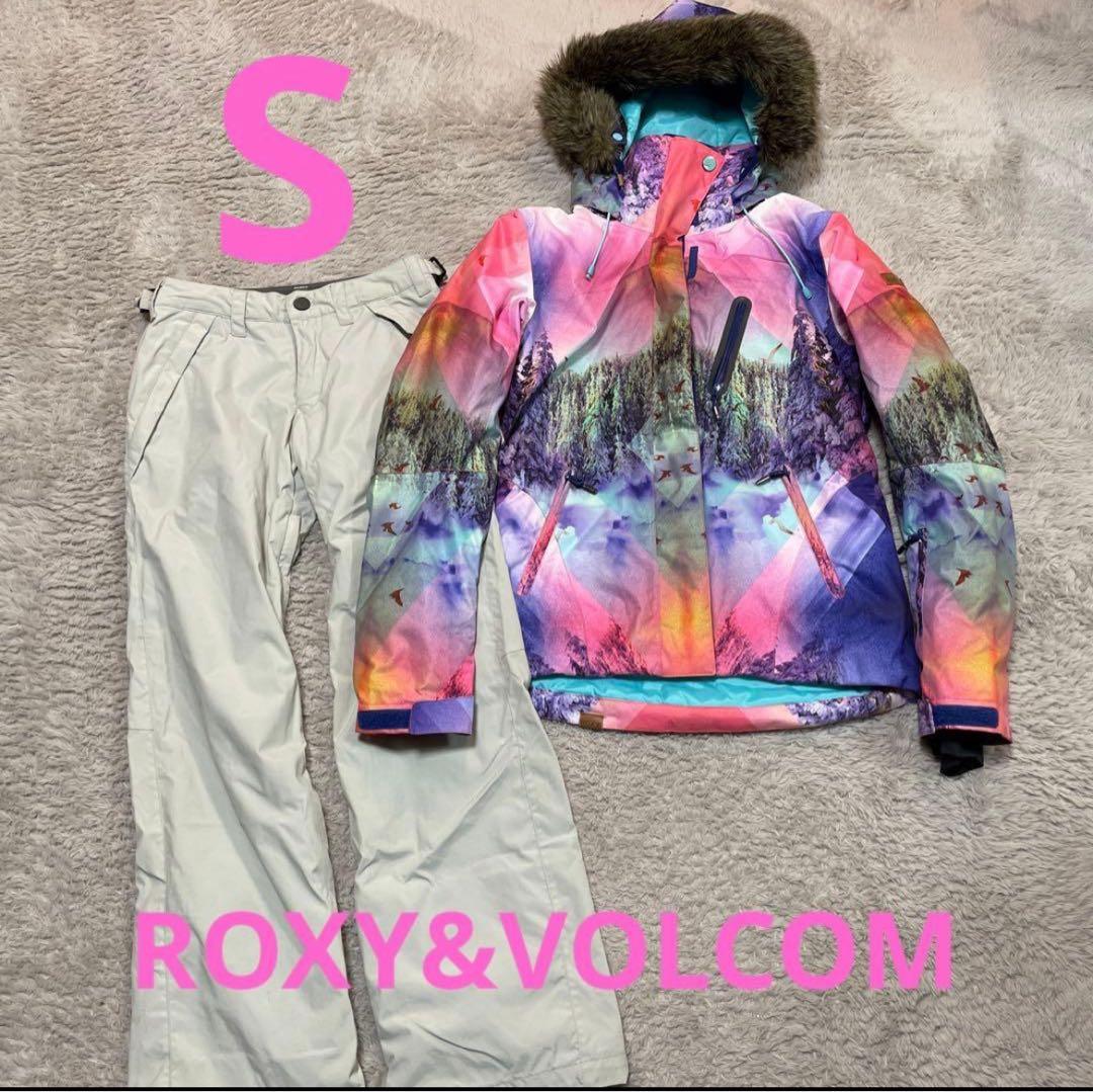 ROXY & VOLCOM スノーボードウェア Sサイズ