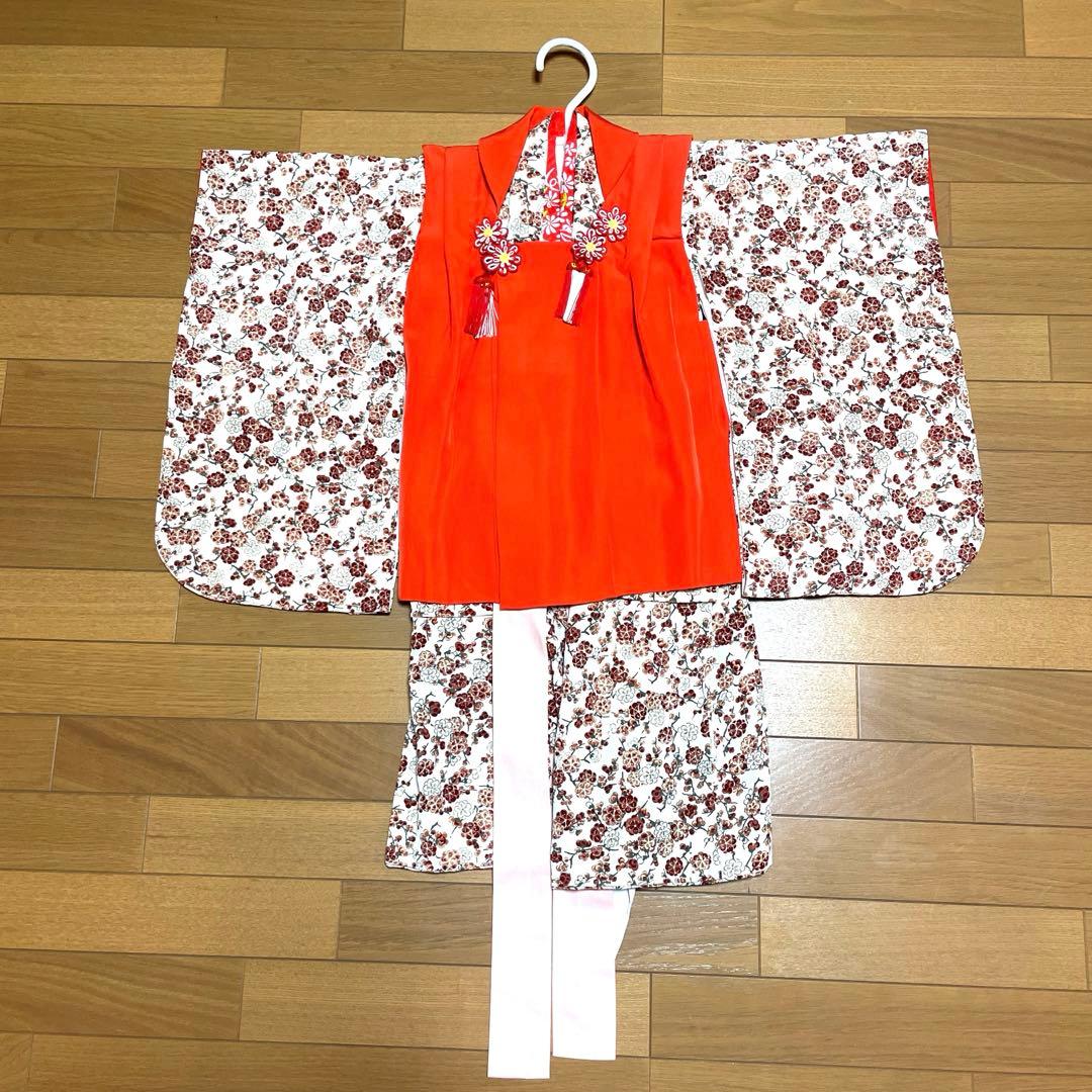 バッグ付き　七五三　5歳女児用　着物