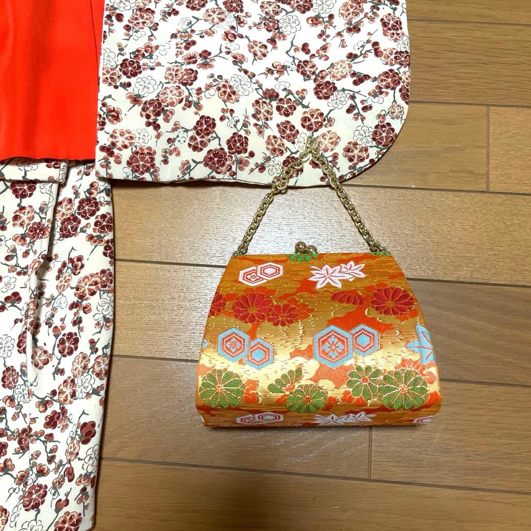バッグ付き　七五三　5歳女児用　着物