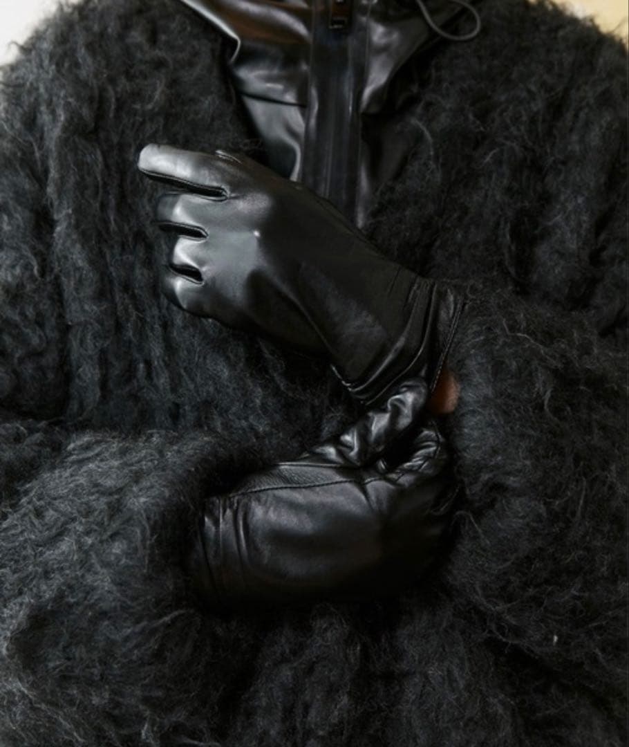 新品未使用 soerte シープレザーミニマルグローブ