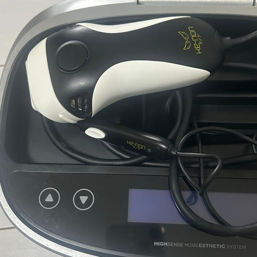 【使用僅少】脱毛器 ケノン Ver6.0 眉毛脱毛器付 マットブラック