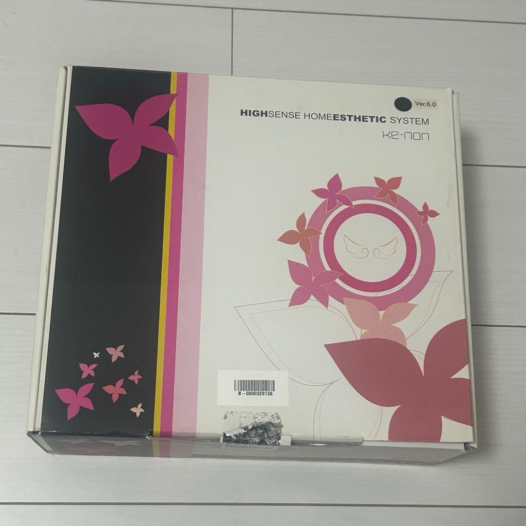 【使用僅少】脱毛器 ケノン Ver6.0 眉毛脱毛器付 マットブラック