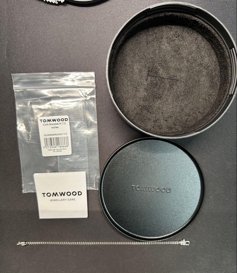 TOMWOOD トムウッド Curb Bracelet M 7.0inch